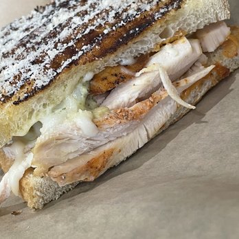 Cafe Valer - Garlic Chicken Pesto Panini - Coffee & Tea Near Me - West Covina, California