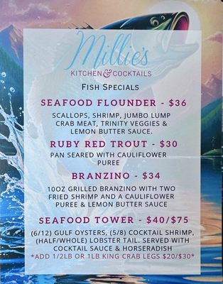 Menu photo 7 Millies Kitchen & Cocktails Houston, TX Menu photo 7 Millies Kitchen & Cocktails Houston, TX