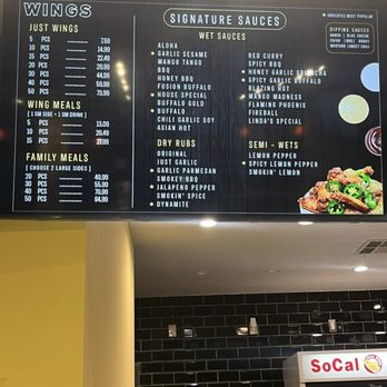 SoCal Wings - Menu - Chicken Wings Near Me - Orange, California SoCal Wings - Menu - Chicken Wings Near Me - Orange, California