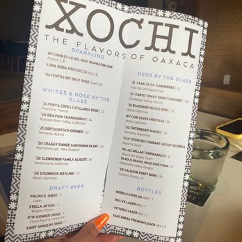 Xochi - Menu - Mexican Near Me - Houston, Texas