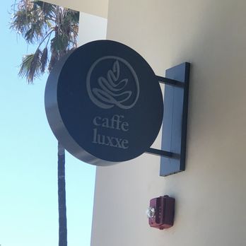 Caffe Luxxe - Outdoor sign - Coffee & Tea Near Me - Long Beach, California Caffe Luxxe - Outdoor sign - Coffee & Tea Near Me - Long Beach, California