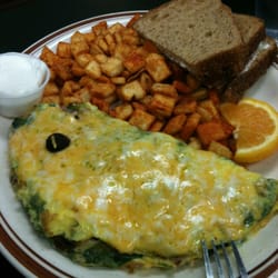 Egg Works - The works omelette