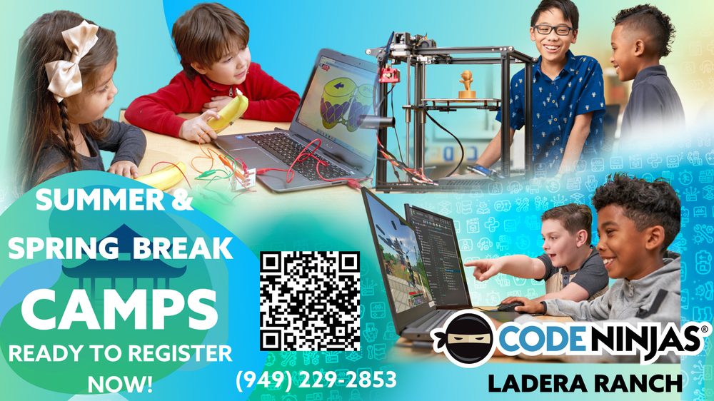 Code Ninjas Ladera Ranch CA Logo