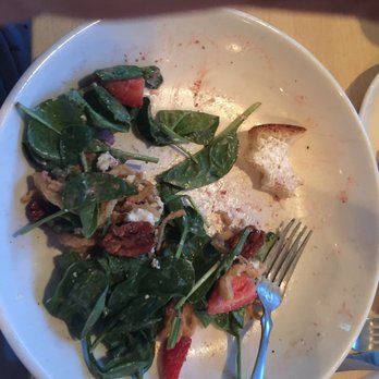 Northeast Seafood Kitchen - Baby spinach salad to start dinner was yummy - Seafood Near Me - Ocean View, Delaware Northeast Seafood Kitchen - Baby spinach salad to start dinner was yummy - Seafood Near Me - Ocean View, Delaware