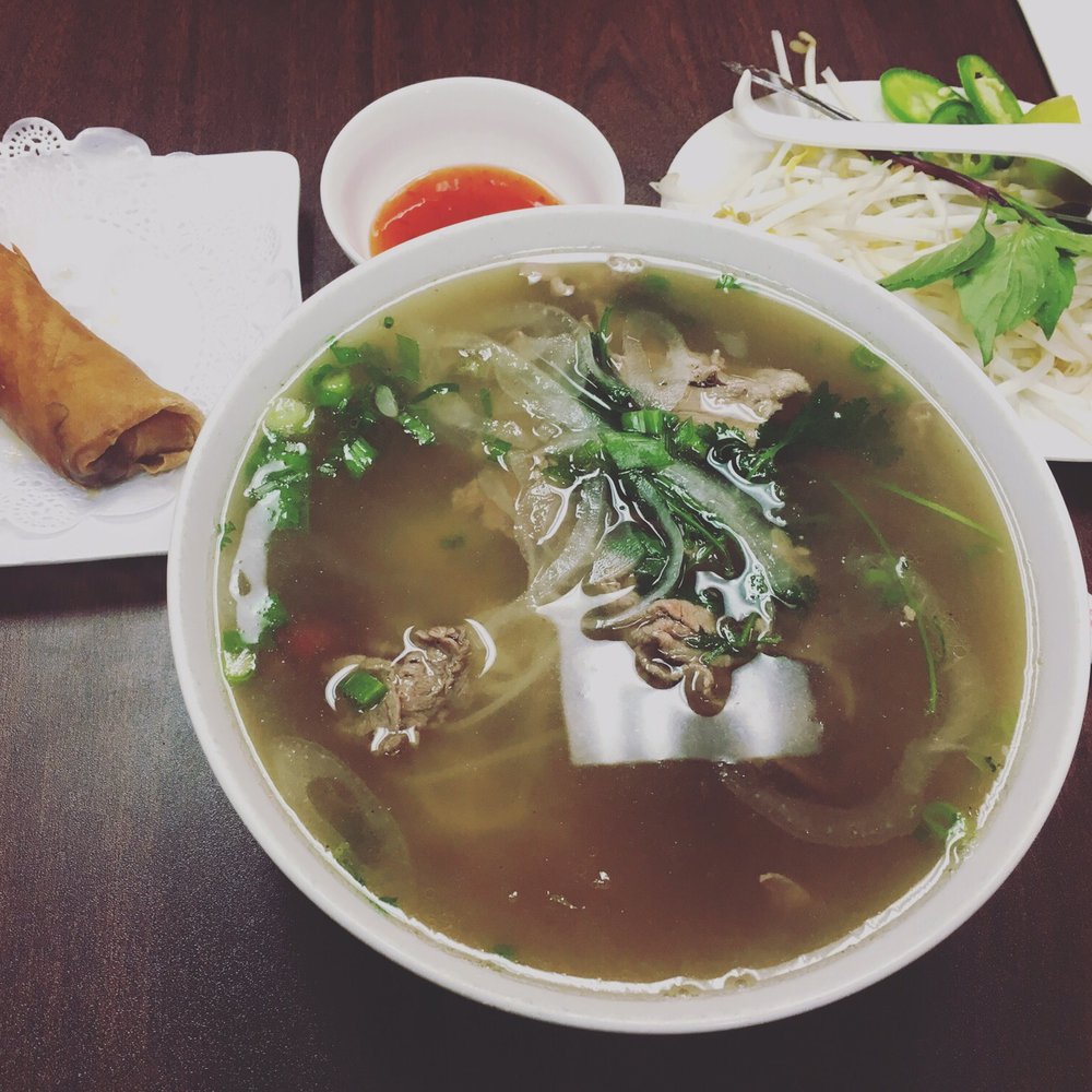 Pho Tai - Their amazing beef pho and the best egg roll I've ever had. The broth is so rich and flavorful! - Vietnamese Near Me - Lacey, Washington Pho Tai - Their amazing beef pho and the best egg roll I've ever had. The broth is so rich and flavorful! - Vietnamese Near Me - Lacey, Washington