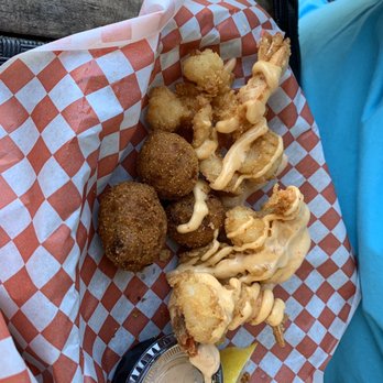 Lobster Pound - Shrimp with hush puppies - Seafood Markets Near Me - Bradenton, Florida Lobster Pound - Shrimp with hush puppies - Seafood Markets Near Me - Bradenton, Florida