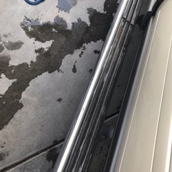 Clean Freak Car Wash - Muddy "film" on side steps after 2 passes.