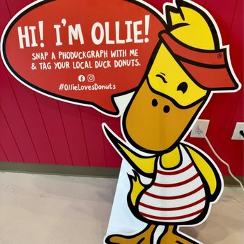 Duck Donuts - Ollie the mascot - Donuts Near Me - Miramar, Florida Duck Donuts - Ollie the mascot - Donuts Near Me - Miramar, Florida