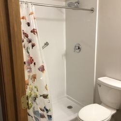 Michigan New Bathroom - Tub to shower conversion