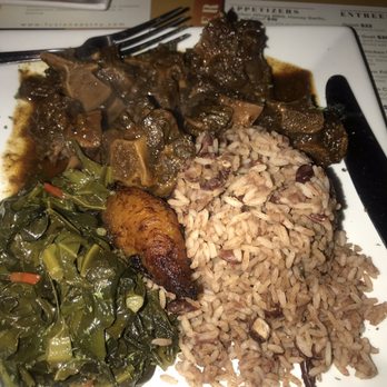 Fusion East - Oxtail and rice and peas - Caribbean Near Me - Brooklyn, New York