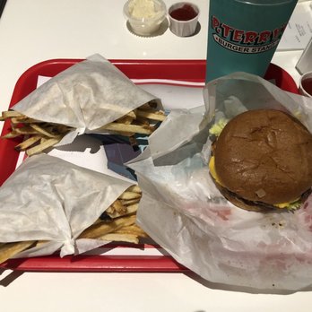 P. Terry's Burger Stand - #3 - Double Cheeseburger on wheat bun. Should have added jalepenos! - Fast Food Near Me - Austin, Texas