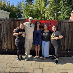 Hella Bomb Tacos - The Hella Bomb crew, the graduate and proud parents