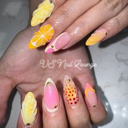 VS Nail Lounge - Summer Nails. Sunny Vibes!!!