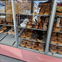 Sunshine Donut & Ice Cream - $16 for standard donut dozen, but $18.15 total after paying with credit card...donuts are bigger than average...