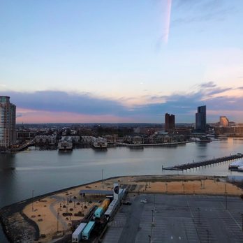 Canopy by Hilton Baltimore Harbor Point - Harbor View from our room - Hotels Near Me - Baltimore, Maryland