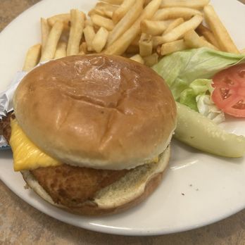 Les Cafe Pancake House - Fish sandwich with fries - Sandwiches Near Me - Highland, Indiana Les Cafe Pancake House - Fish sandwich with fries - Sandwiches Near Me - Highland, Indiana