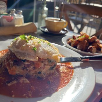 Immigrant Son Caffe - Breakfast lasagna - New American Near Me - Ventura, California Immigrant Son Caffe - Breakfast lasagna - New American Near Me - Ventura, California