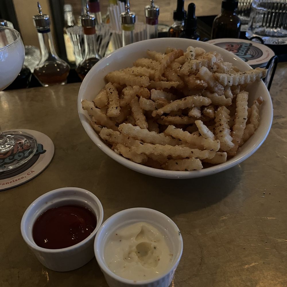 For The Record - fries - Cocktail Bars Near Me - San Francisco, California
