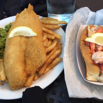 The Fish Friar - Fried haddock plate with mushy peas and fries. Hot lobster roll. All very good! - Fish & Chips Near Me - Syracuse, New York The Fish Friar - Fried haddock plate with mushy peas and fries. Hot lobster roll. All very good! - Fish & Chips Near Me - Syracuse, New York