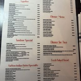 Menu Menu