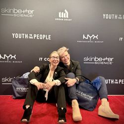 XUNA Aesthetic Medicine - Co-owners Ashlee and Sundance representing XUNA Aesthetic Medicine at the SkinBetter Science event at L'Oréal Headquarters.