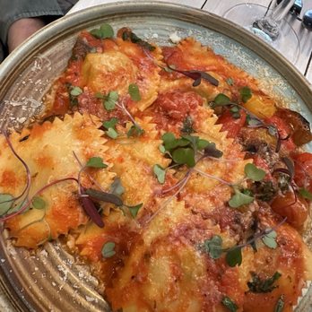 Piazza 1909 - RAVIOLI di CARNE alla BOLOGNESE - Italian Near Me - San Diego, California