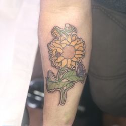 Bluebird Ink Beautique - Embroidered tattoo