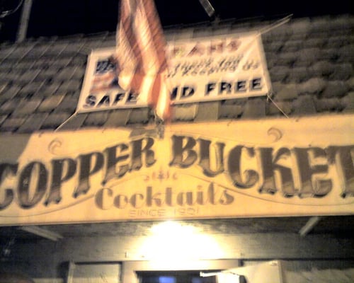 Copper Bucket by null