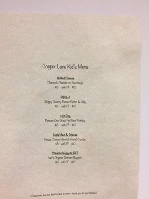 Menu photo 7 Copper Lane Cafe and Provisions Truckee, CA Menu photo 7 Copper Lane Cafe and Provisions Truckee, CA
