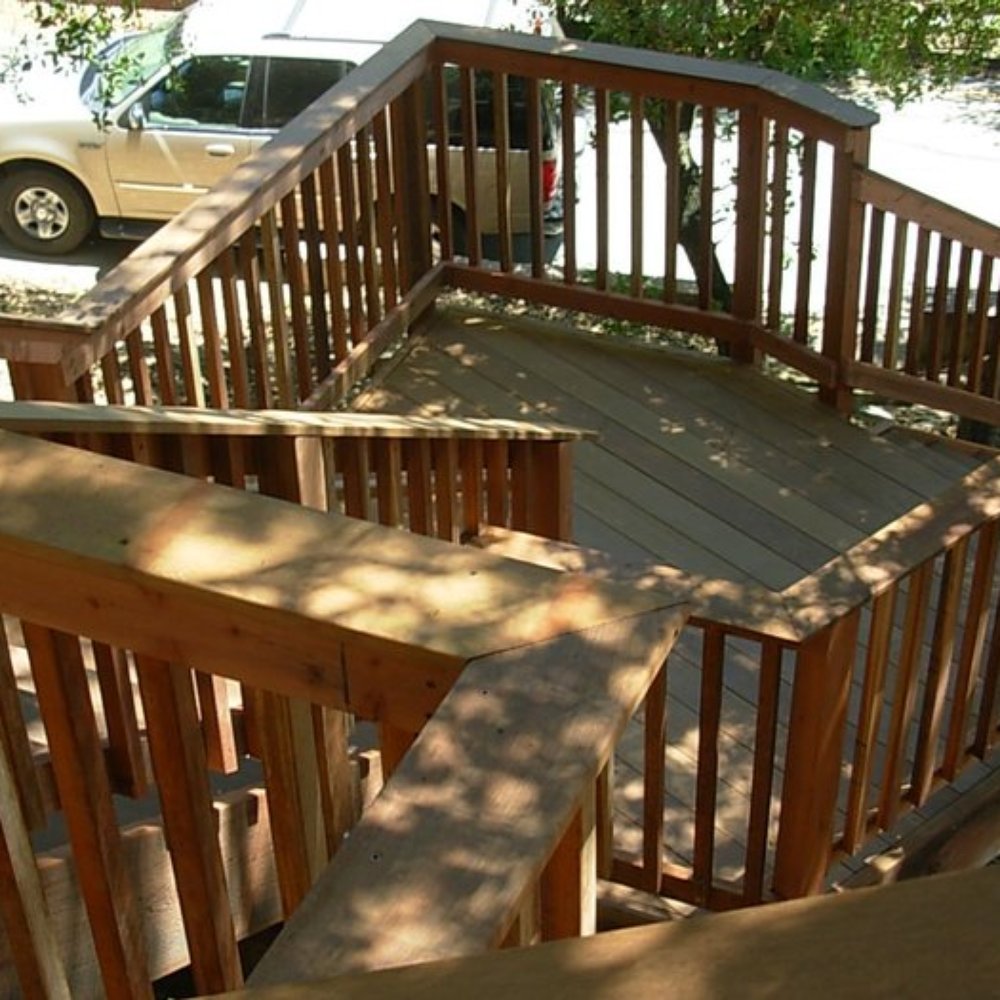 McCowan's Construction - a wooden deck with railings - General Contractors Near Me - Gilroy, California McCowan's Construction - a wooden deck with railings - General Contractors Near Me - Gilroy, California