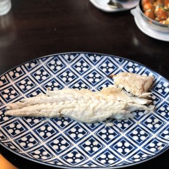 Del Mar - Spanish Branzino - half plated after being filleted - Spanish Near Me - Washington, DC, District of Columbia