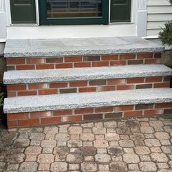 Cornerstone Masonry Services - New brick & Granite step