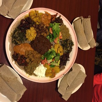 Adey Abeba Ethiopian Restaurant - Veggie combo platter and meat combo platter - Ethiopian Near Me - Seattle, Washington Adey Abeba Ethiopian Restaurant - Veggie combo platter and meat combo platter - Ethiopian Near Me - Seattle, Washington