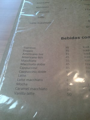 Menu photo 1 Underground Espresso Bar Buenos Aires, C