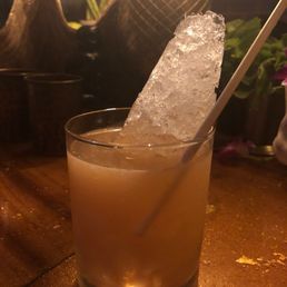 Navy Grog with traditional ice cone! Delicious Navy Grog with traditional ice cone! Delicious