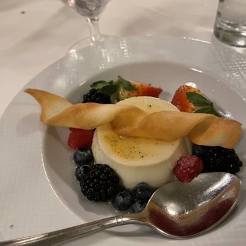 Davio's - Vanilla Bean Panna Cotta - Steakhouses Near Me - King of Prussia, Pennsylvania Davio's - Vanilla Bean Panna Cotta - Steakhouses Near Me - King of Prussia, Pennsylvania