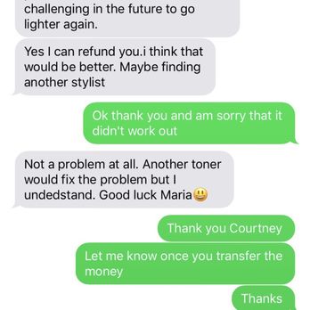 Suite & Sassy Salon - Where she promised to refund me and didn't keep her word - Hair Salons Near Me - Charlotte, North Carolina Suite & Sassy Salon - Where she promised to refund me and didn't keep her word - Hair Salons Near Me - Charlotte, North Carolina