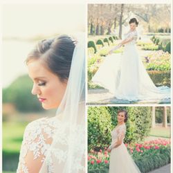 Airbrush Spray Tan Dallas - Check out our awesome client in her bridal shoot!