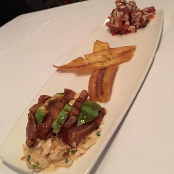 Gandy Dancer - East to west (tuna tartare) - Seafood Near Me - Ann Arbor, Michigan