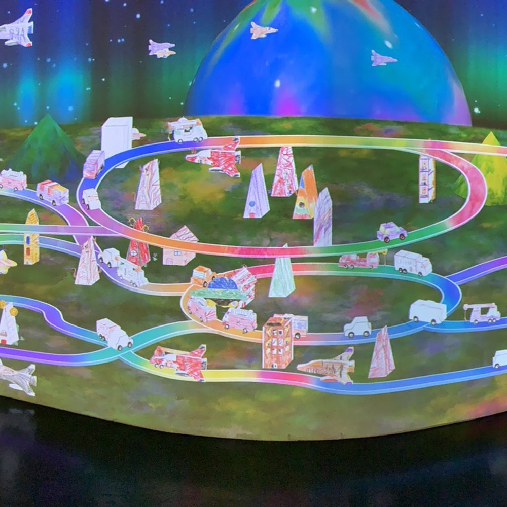 The DoSeum - Pano of interactive tech exhibit. Kids draw pictures then scan them, adding them to city. - Venues & Event Spaces Near Me - San Antonio, Texas The DoSeum - Pano of interactive tech exhibit. Kids draw pictures then scan them, adding them to city. - Venues & Event Spaces Near Me - San Antonio, Texas