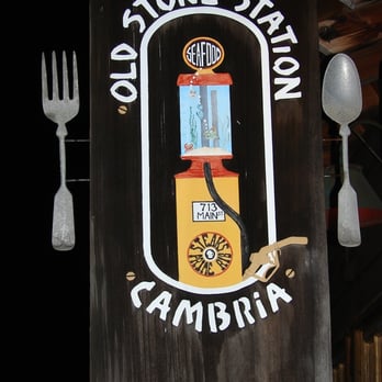 Old Stone Station - Old Stone keeps it old school.. low prices, awesome food! - Seafood Near Me - Cambria, California Old Stone Station - Old Stone keeps it old school.. low prices, awesome food! - Seafood Near Me - Cambria, California