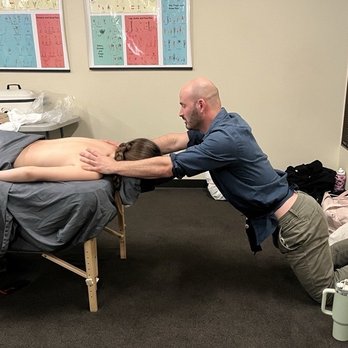 Adam Remington - Using "line of force" for added thumb pressure on pressure point. - Massage Therapy Near Me Adam Remington - Using "line of force" for added thumb pressure on pressure point. - Massage Therapy Near Me