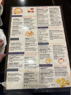 Menu photo 1 Sunrise Brunch Bensenville, IL Menu photo 1 Sunrise Brunch Bensenville, IL