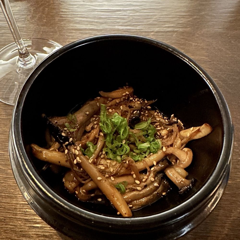 Edoko Omakase - MUSHROOM BUTTER SOY GARLIC assorted mushrooms in butter soy garlic sauce - Sushi Bars Near Me - Irving, Texas Edoko Omakase - MUSHROOM BUTTER SOY GARLIC assorted mushrooms in butter soy garlic sauce - Sushi Bars Near Me - Irving, Texas