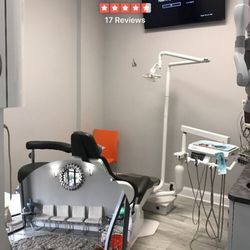 Manassas Smiles - The reception area and patient room. I enjoy watching Netflix with headsets while I sit on the chair. My kids enjoy their cleanings!