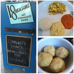 Community dinner - Indian Street Food 8.27.2014. Just incredible