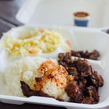 Toshi's Teriyaki - Spicy Beef was loaded with spicy flavors! Yum!! - Japanese Near Me - Lynnwood, Washington Toshi's Teriyaki - Spicy Beef was loaded with spicy flavors! Yum!! - Japanese Near Me - Lynnwood, Washington