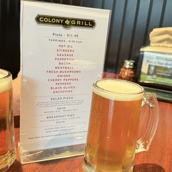 Colony Grill - Menu - Pizza Near Me - Arlington, Virginia