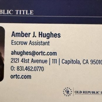 Old Republic Title Co - Real Estate Services Near Me - Capitola, California Old Republic Title Co - Real Estate Services Near Me - Capitola, California