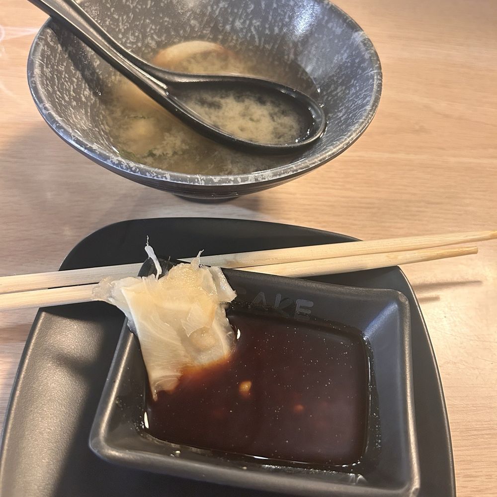 Sake - Miso soup was ok - Japanese Near Me - Chico, California